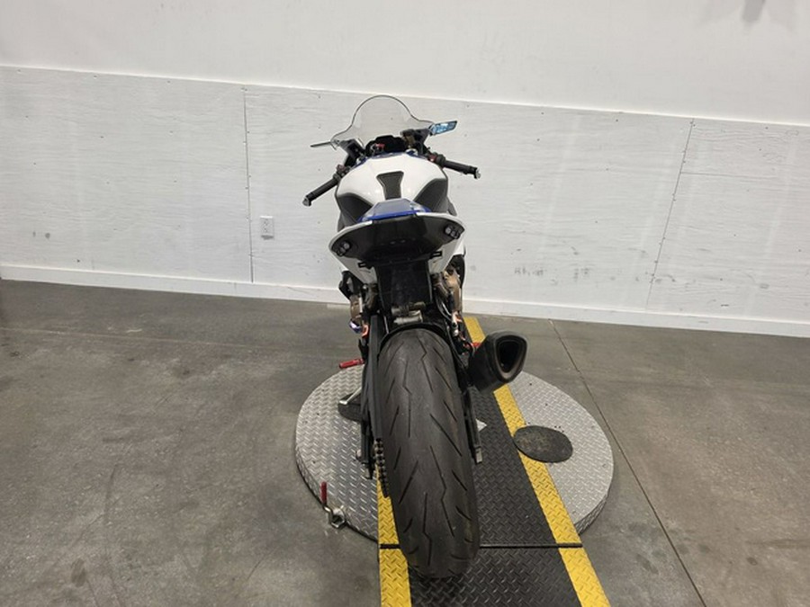 2022 BMW S 1000 RR Light White Racing Blue Racing Red