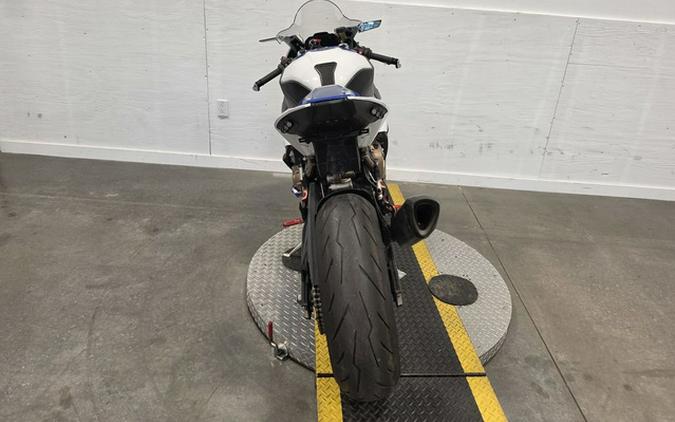 2022 BMW S 1000 RR Light White Racing Blue Racing Red