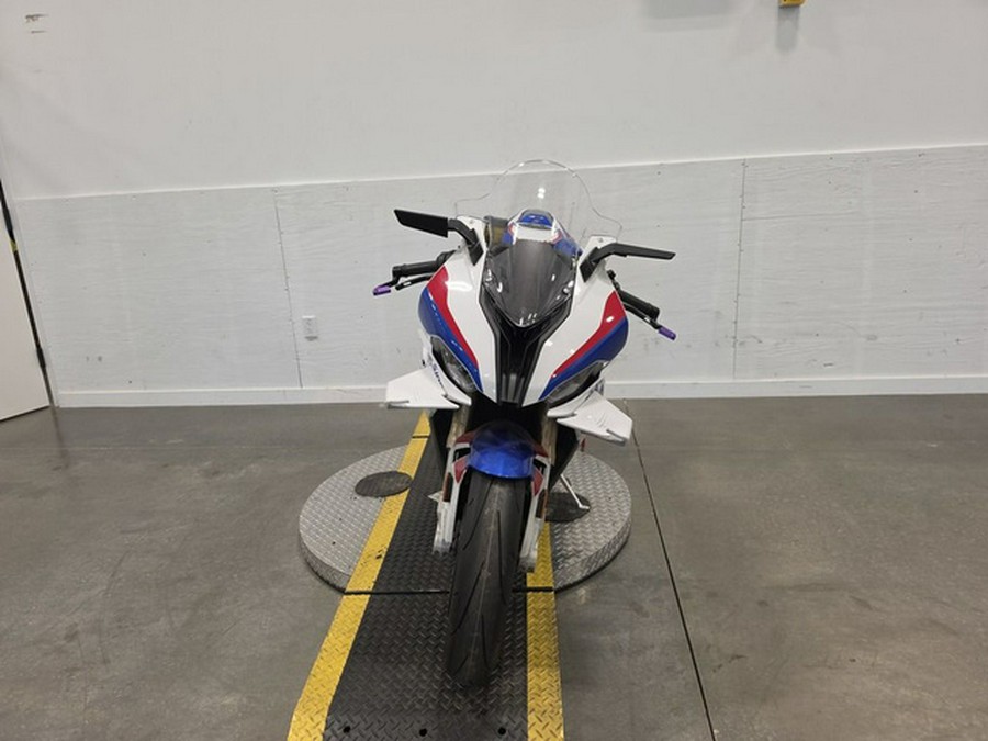 2022 BMW S 1000 RR Light White Racing Blue Racing Red