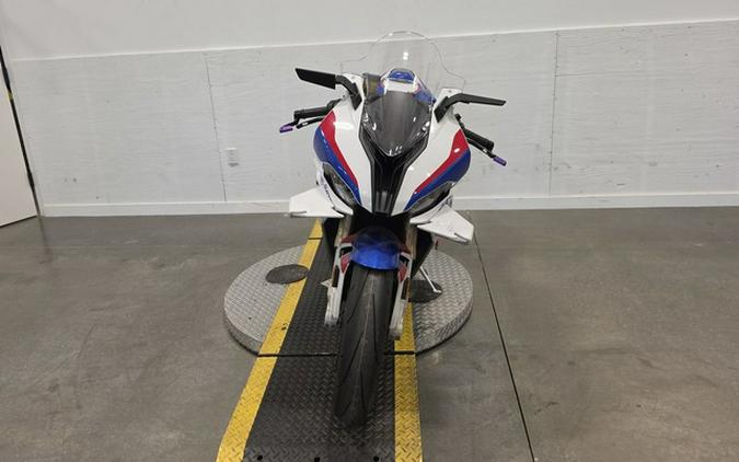 2022 BMW S 1000 RR Light White Racing Blue Racing Red
