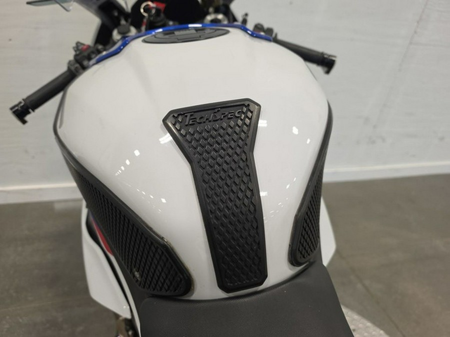 2022 BMW S 1000 RR Light White Racing Blue Racing Red