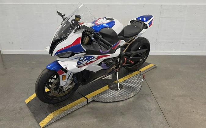2022 BMW S 1000 RR Light White Racing Blue Racing Red