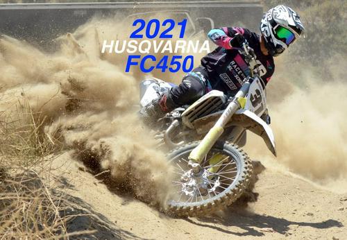 2021 HUSQVARNA FC450 FIRST RIDE: 2021 VIDEO SERIES