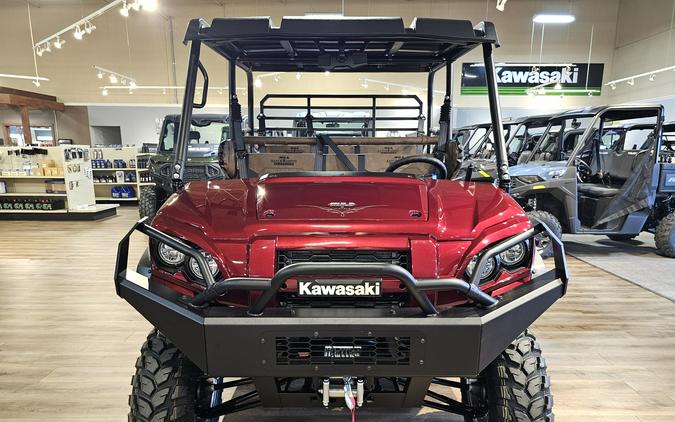 2026 Kawasaki Mule Pro-FXT 1000 Platinum Ranch Edition Metallic Deep Red - 110363