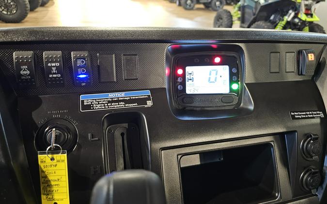 2026 Kawasaki Mule Pro-FXT 1000 Platinum Ranch Edition Metallic Deep Red - 110363