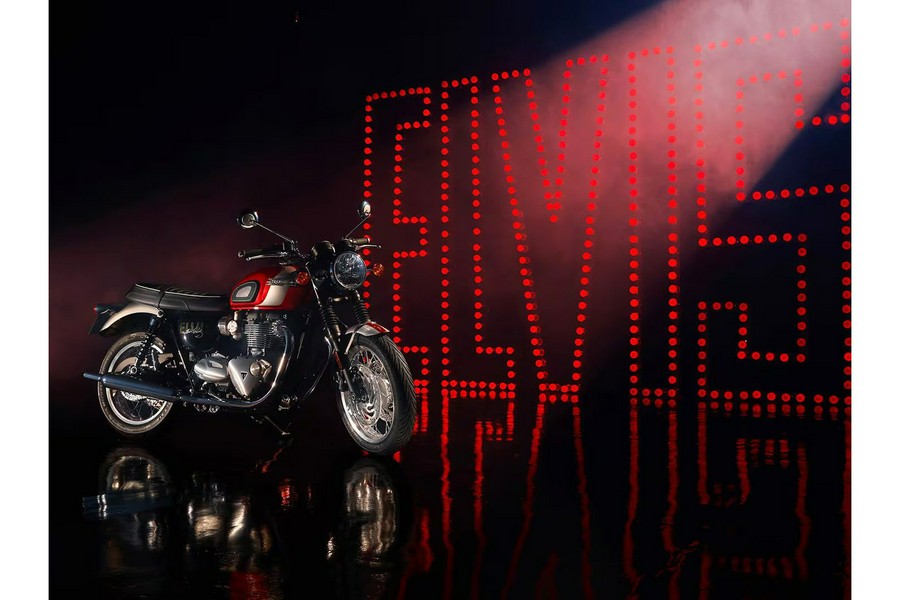 2025 Triumph Bonneville T120 Elvis Presley Limited Edition