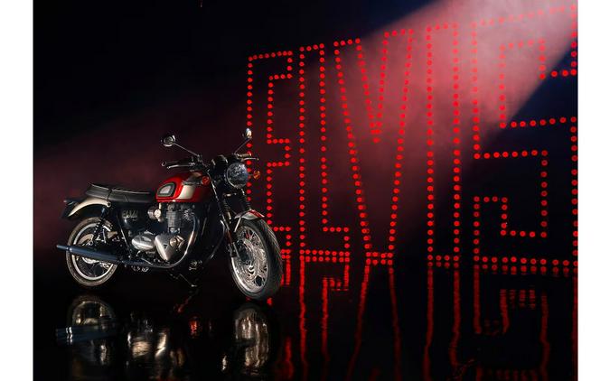 2025 Triumph Bonneville T120 Elvis Presley Limited Edition