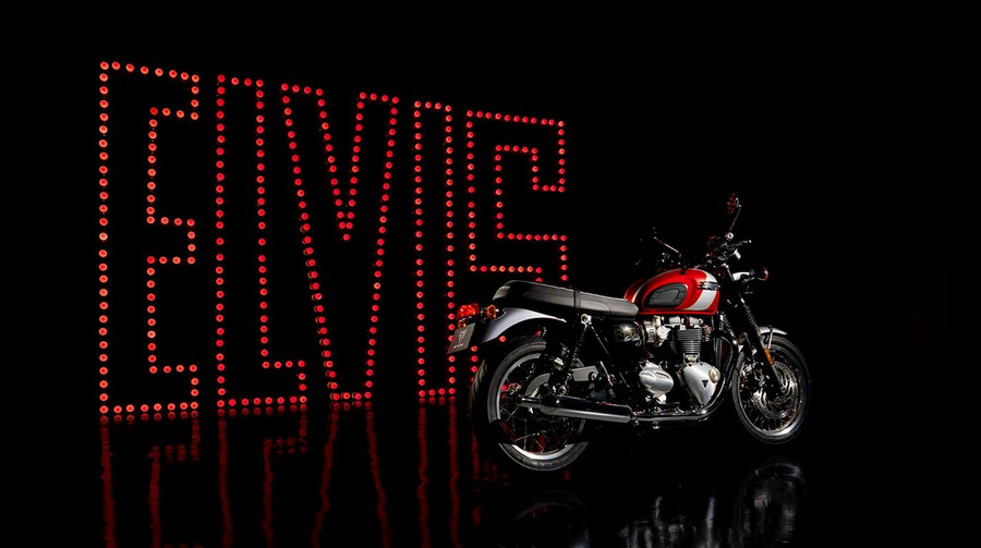 2025 Triumph Bonneville T120 Elvis Presley Limited Edition