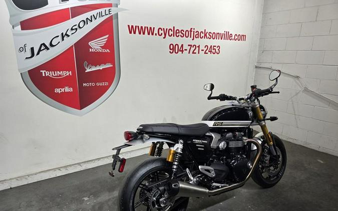 2025 Triumph Speed Twin 1200 RS Sapphire Black