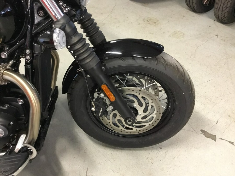 2023 Triumph Bonneville Bobber Chrome Edition Black