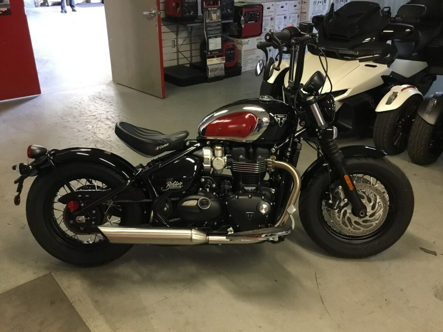 2023 Triumph Bonneville Bobber Chrome Edition Black