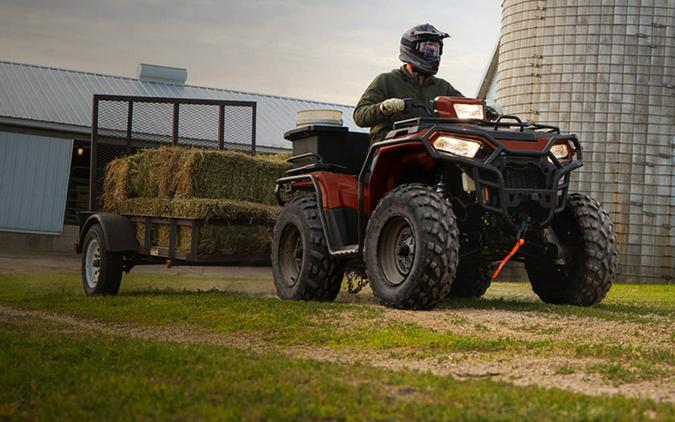 2026 Polaris Sportsman 450 H.O. Ghost Gray - 111513