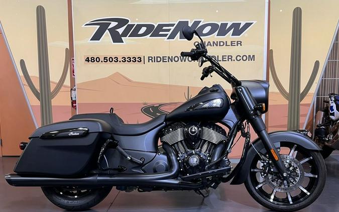 2022 Indian Springfield Dark Horse Black Smoke