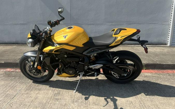 2024 Triumph Street Triple 765 RS Cosmic Yellow