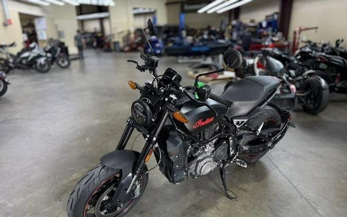2022 Indian Motorcycle® FTR Black Smoke