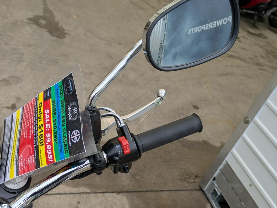 2025 Kawasaki W800 ABS