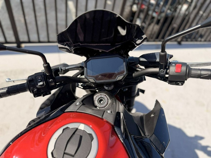 2024 Kawasaki Z900 ABS Candy Persimmon RedEbony