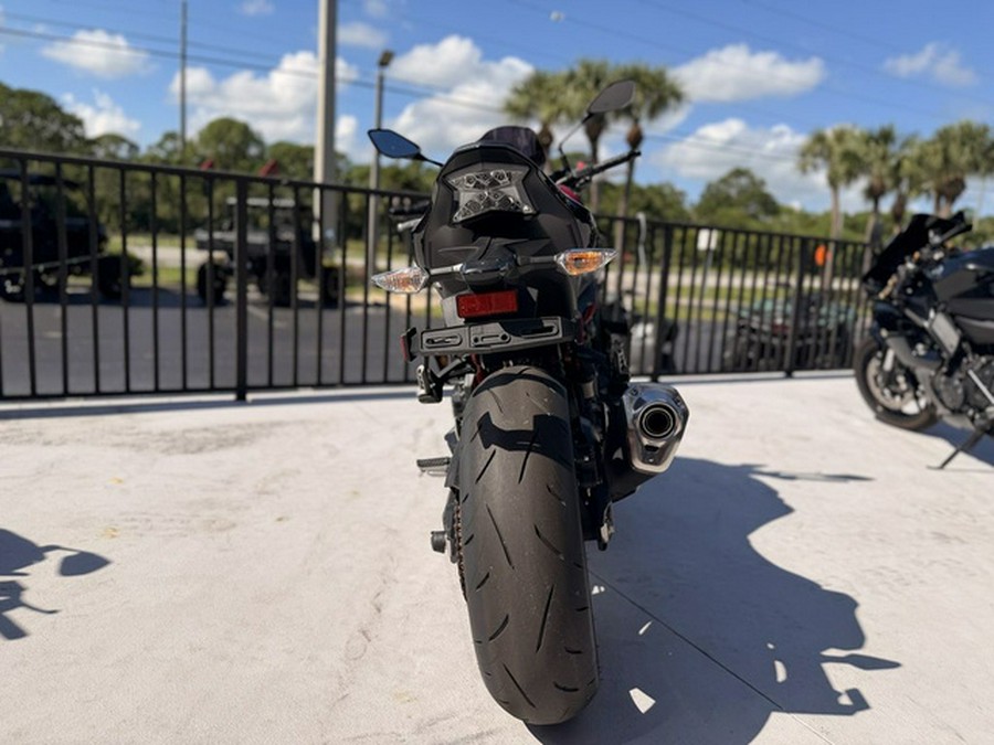 2024 Kawasaki Z900 ABS Candy Persimmon RedEbony