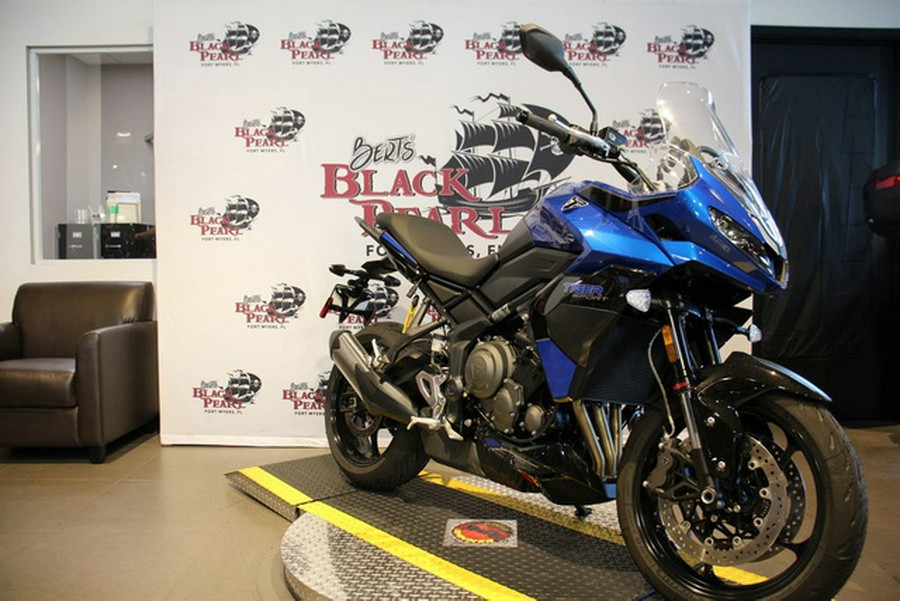 2026 Triumph Tiger Sport 800 GraphiteSapphire Black