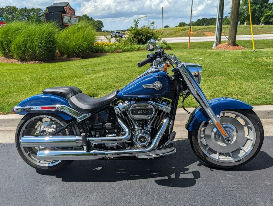 2023 Harley-Davidson Fat Boy 114 Bright Billiard Blue