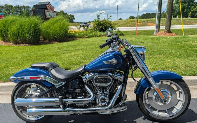 2023 Harley-Davidson Fat Boy 114 Bright Billiard Blue