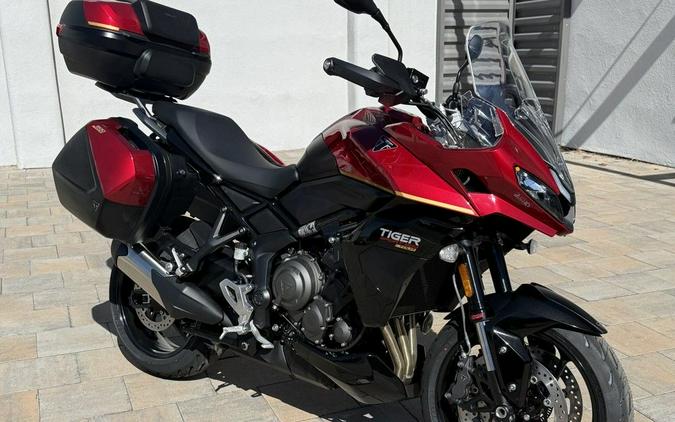 2026 Triumph Tiger Sport 800 Tour Carnival red