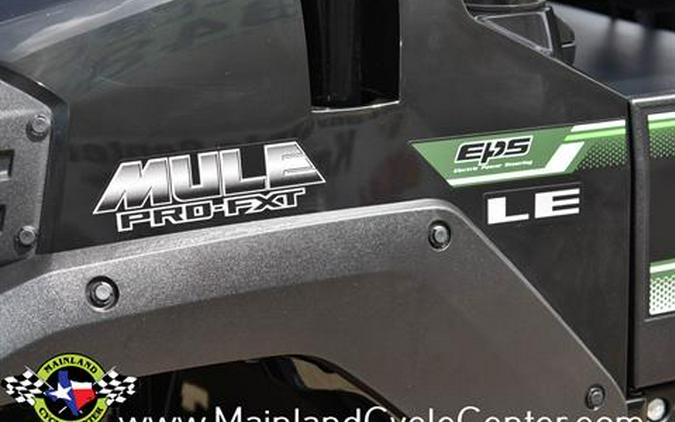 2018 Kawasaki Mule PRO-FXT EPS LE