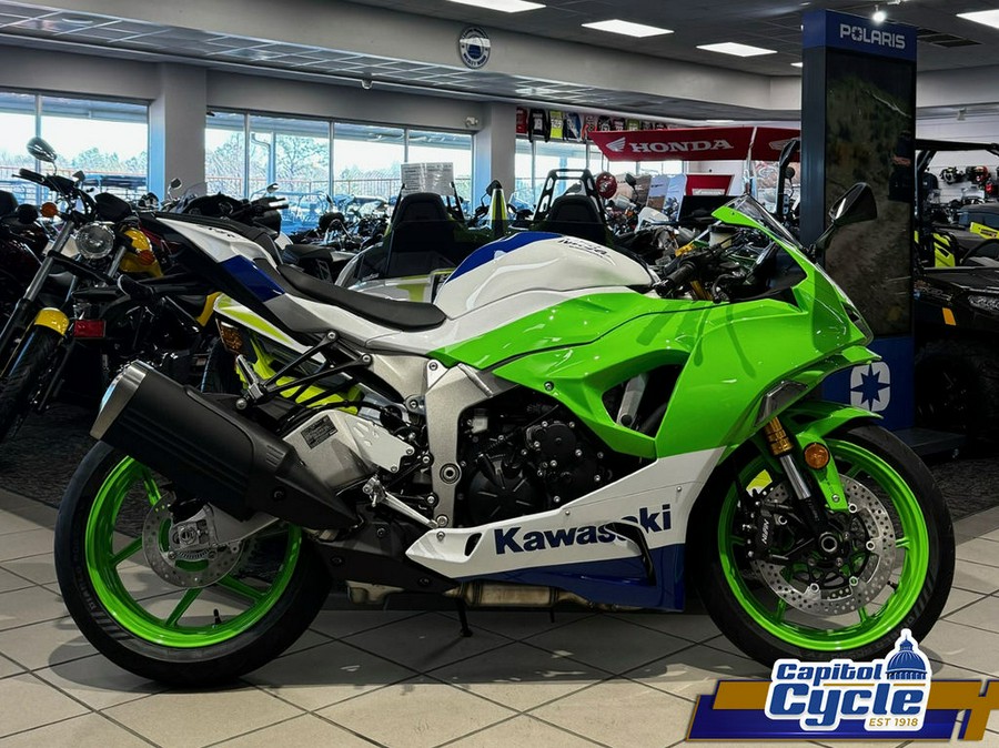 2024 Kawasaki Ninja® ZX™-6R 40th Anniversary Edition ABS