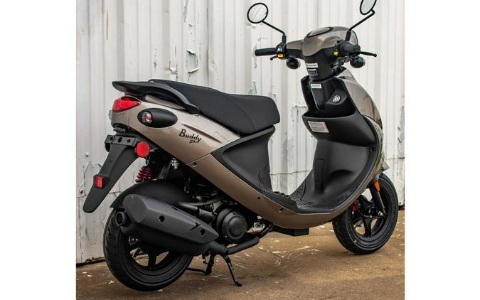 2023 Genuine Scooter Buddy 50 Glossy Titanium