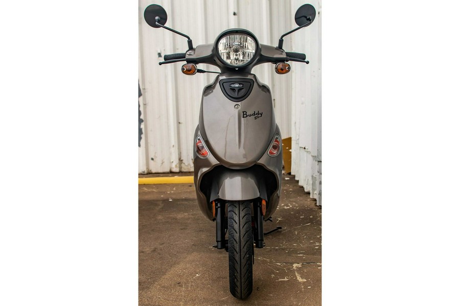 2023 Genuine Scooter Buddy 50 Glossy Titanium