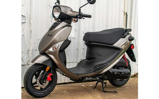 2023 Genuine Scooter Buddy 50 Glossy Titanium