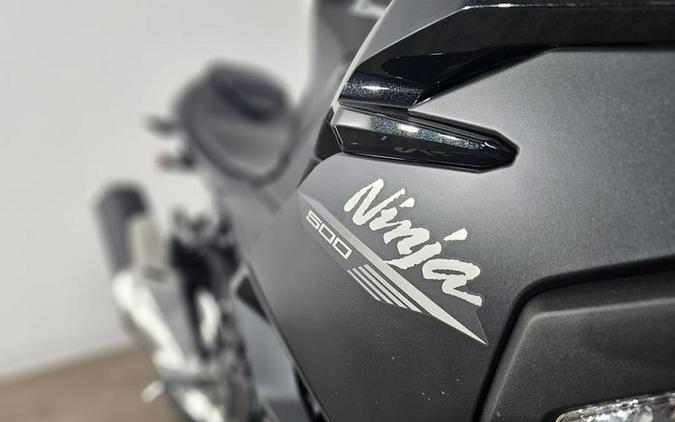 2026 Kawasaki Ninja® 500 ABS Metallic Flat Spark Black