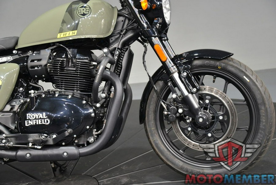 2024 Royal Enfield Shotgun 650 Drill Green