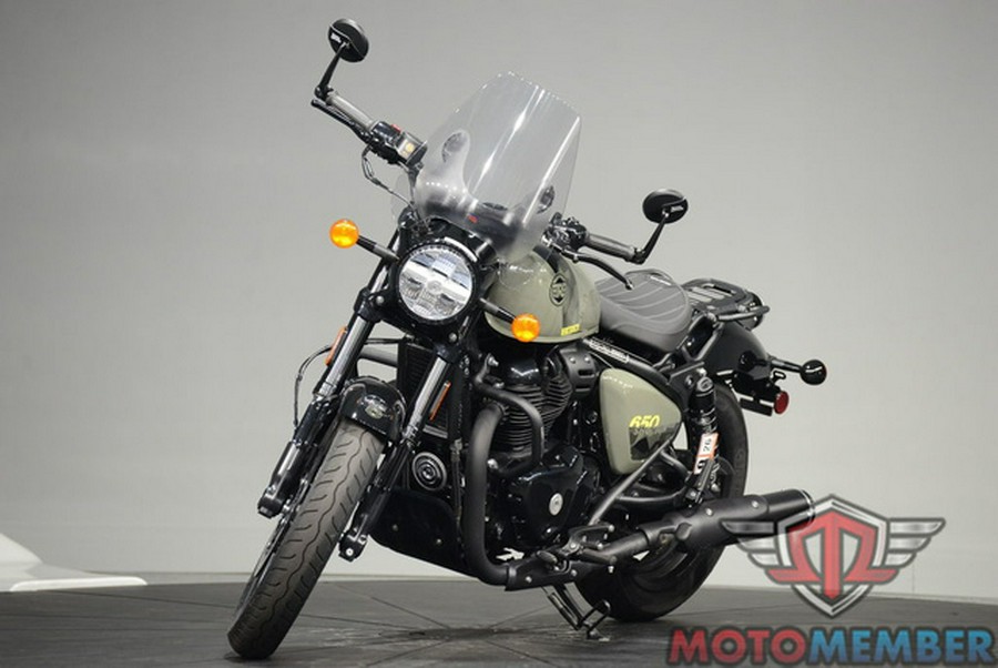 2024 Royal Enfield Shotgun 650 Drill Green