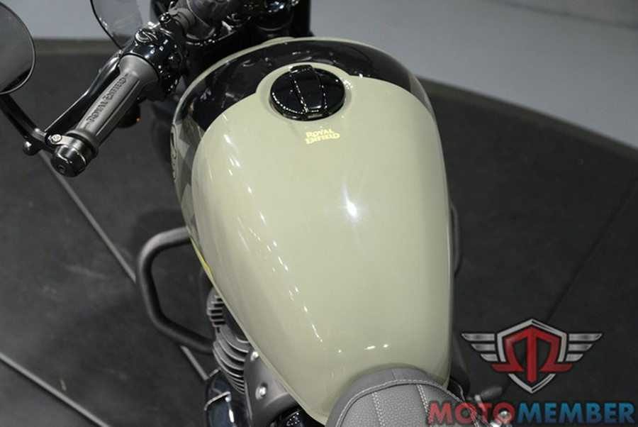 2024 Royal Enfield Shotgun 650 Drill Green