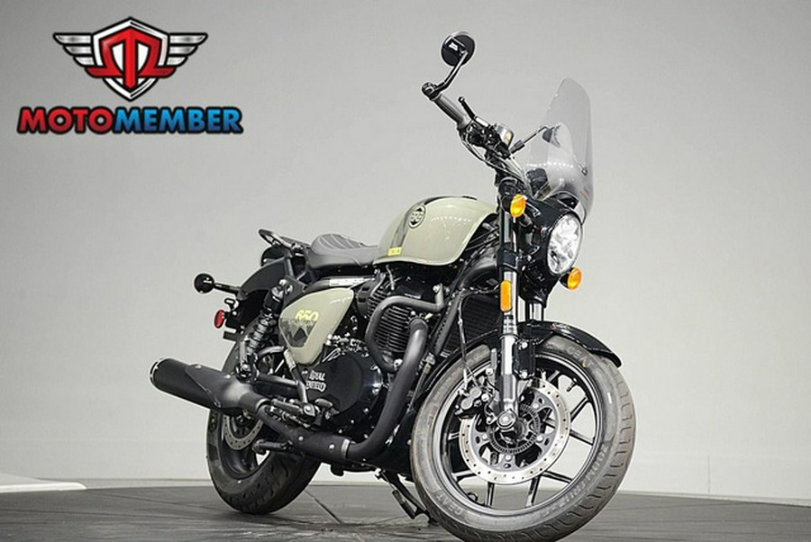 2024 Royal Enfield Shotgun 650 Drill Green