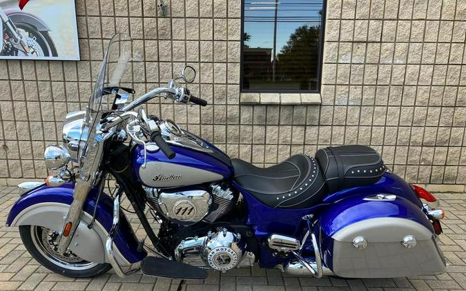 2023 Indian Motorcycle® Springfield® Spirit Blue Metallic / Silver Quartz Metallic