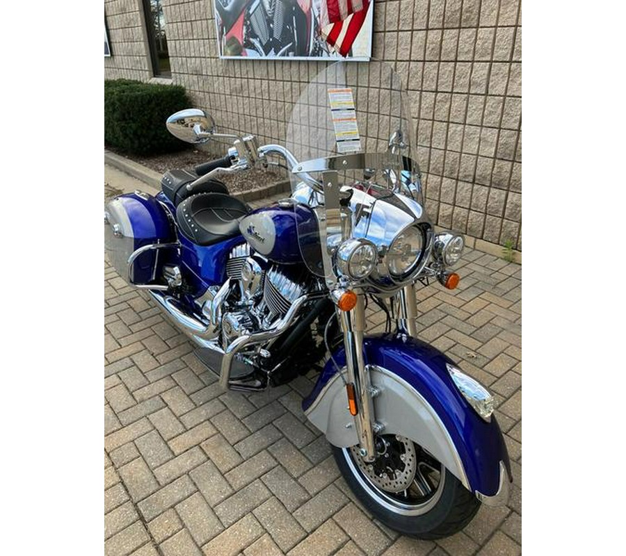 2023 Indian Motorcycle® Springfield® Spirit Blue Metallic / Silver Quartz Metallic