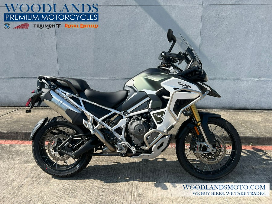 2024 Triumph Tiger 1200 Rally Explorer Matt Khaki Green