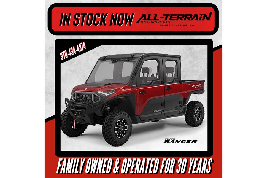 2024 Polaris Industries RANGER CREW XD 1500 NorthStar Edition Premium - Sunset Red