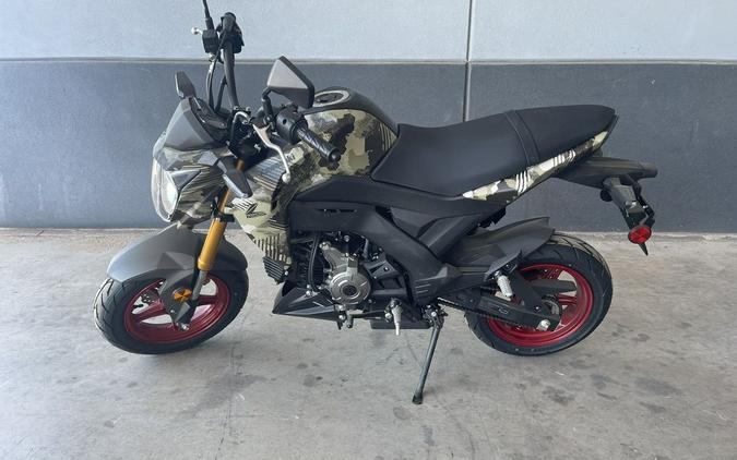 2026 Kawasaki Z125 PRO Cypher Camo Beige