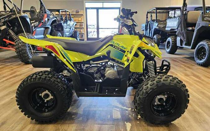 2026 Polaris Outlaw 110 EFI Lime Squeeze - 111578
