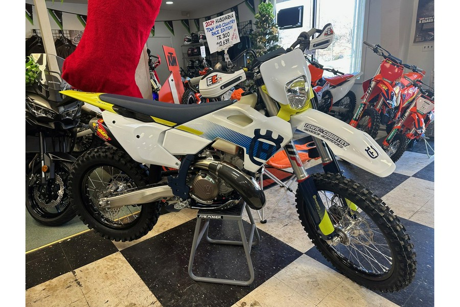 2024 Husqvarna Motorcycles TOWN AND COUNTRY RACE EDITION TE 300