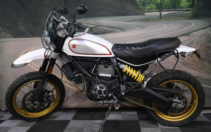 2017 Ducati Scrambler Desert Sled White Mirage