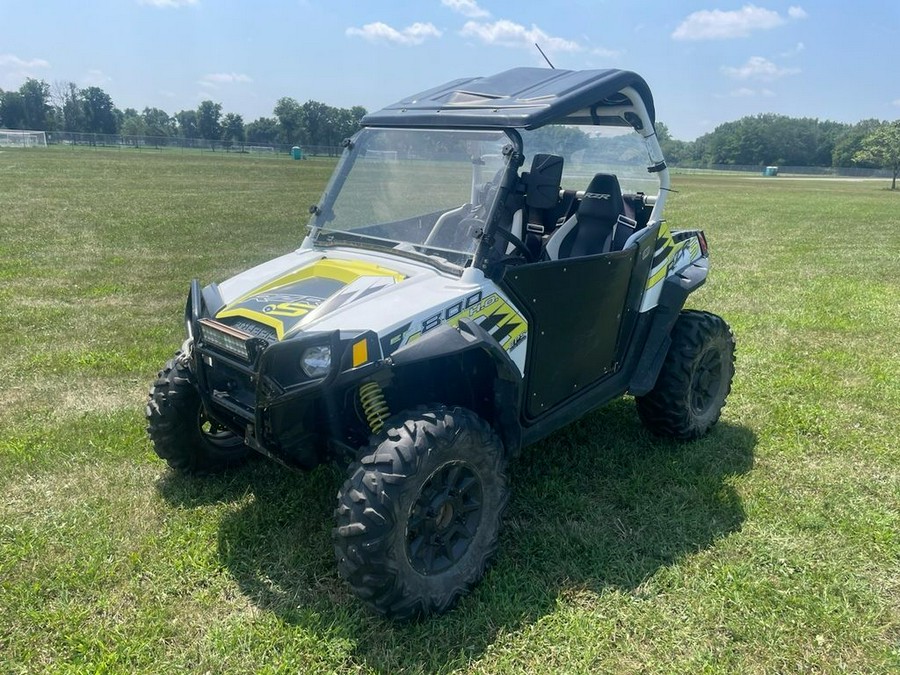 2014 Polaris® RZR® S 800 EPS White Lightning LE