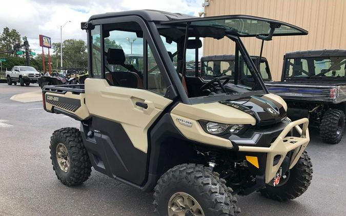 2024 Can-Am Defender Limited HD10 Desert Tan & Timeless Black