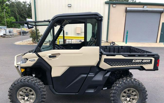 2024 Can-Am Defender Limited HD10 Desert Tan & Timeless Black