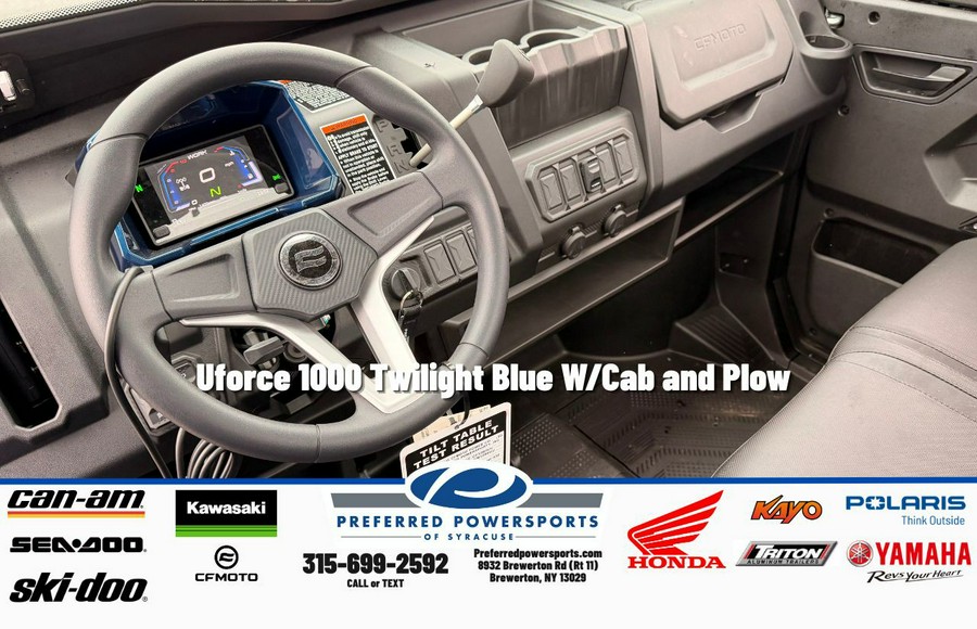 2026 CFMOTO Uforce 1000 Twilight Blue