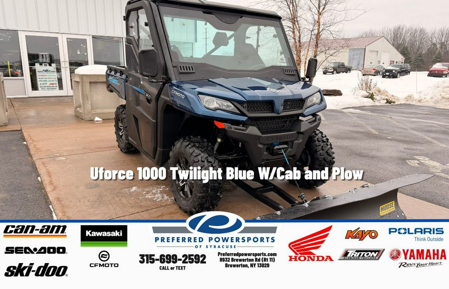 2026 CFMOTO Uforce 1000 Twilight Blue