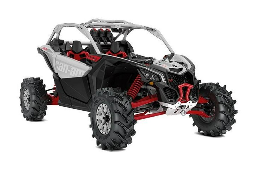 2024 Can-Am Maverick X3 X MR Turbo RR 72 Silver & Red